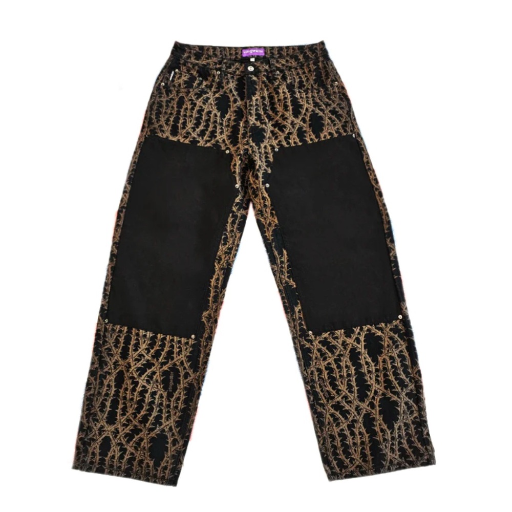 Stingwater "Vegan Suede Double Knee Canvas Pant " size 30 NEW with tags!!